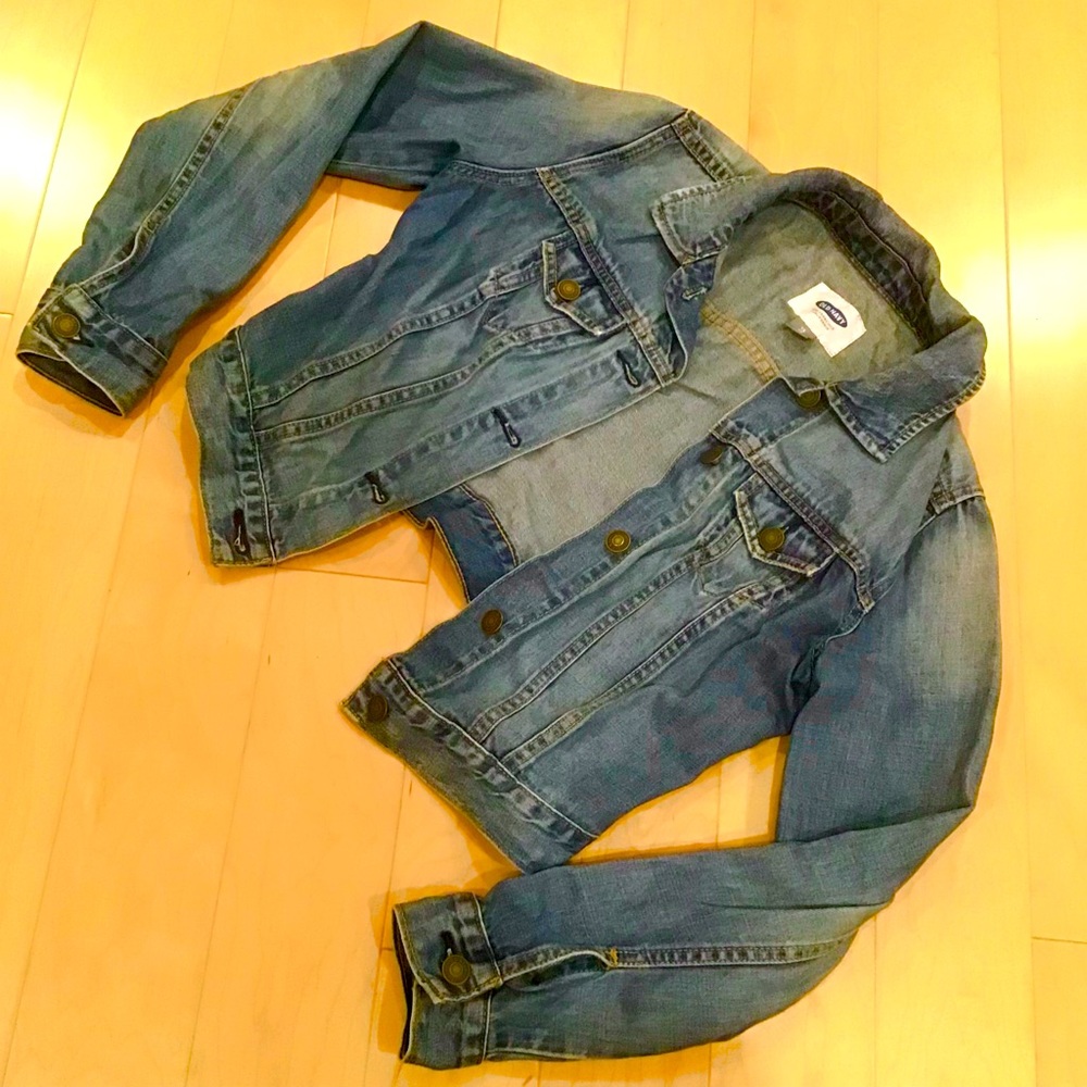 Cute Cropped Jean Jacket